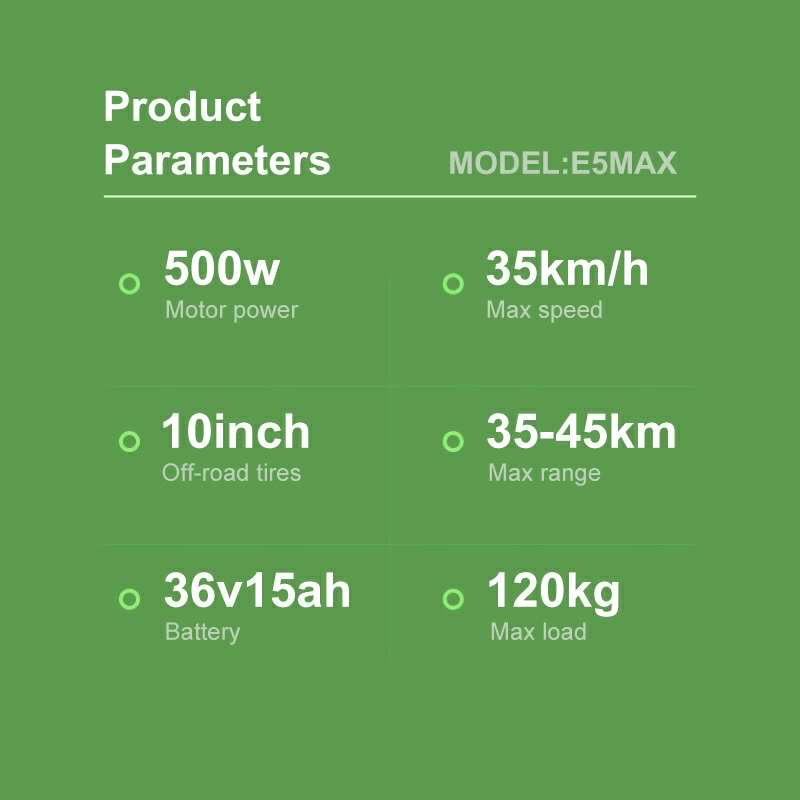 E5max elektromos roller