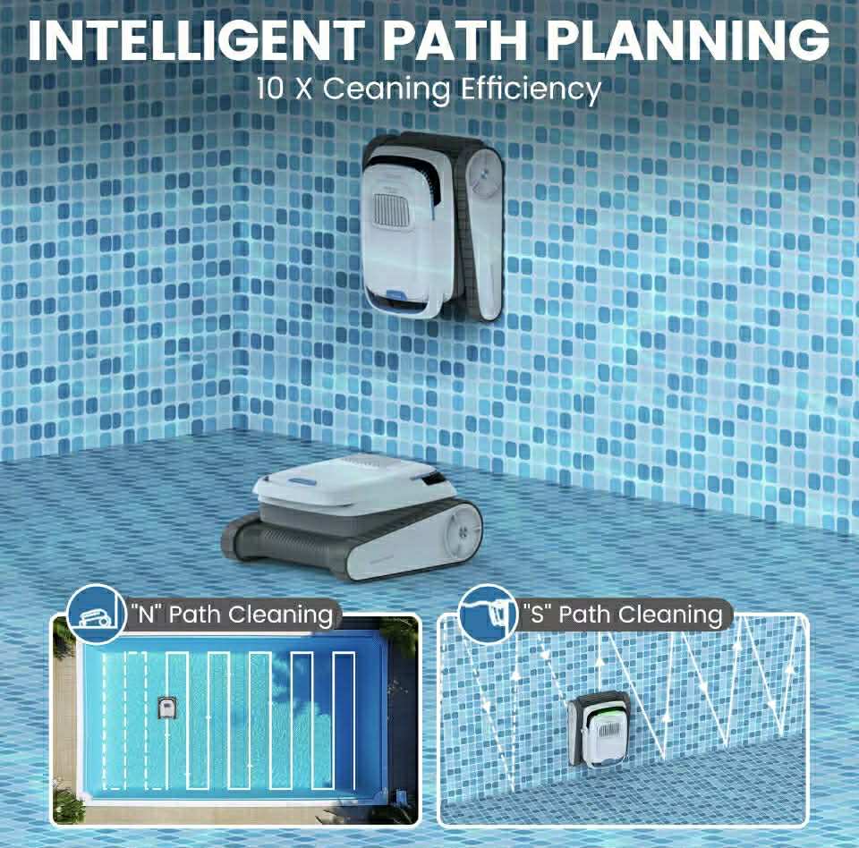 Medence tisztó robot